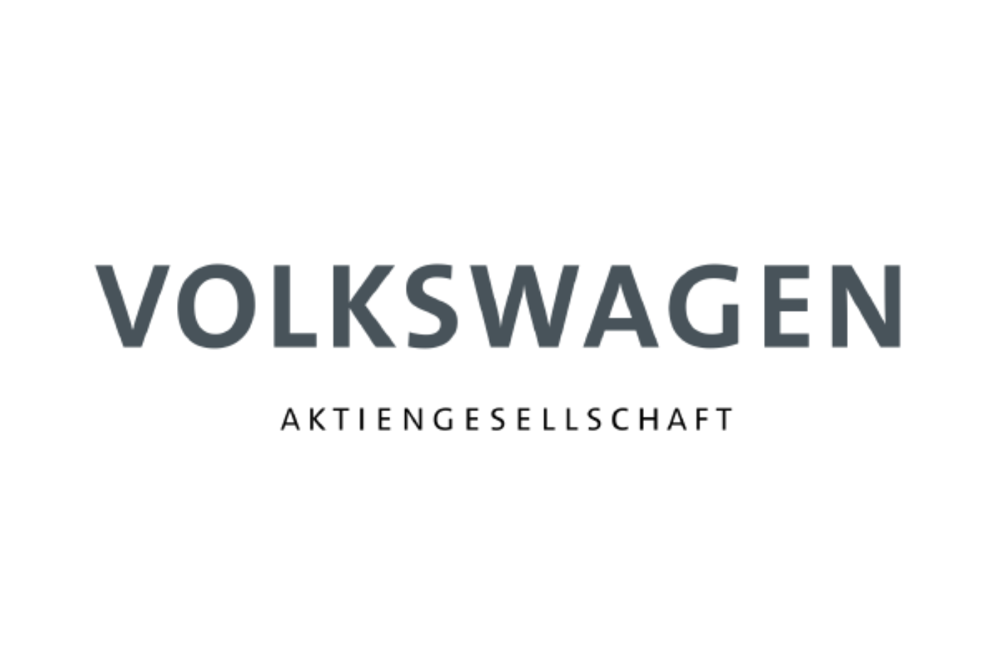 Volkswagen VW Aktiengesellschaft Firmenlogo 600x400
